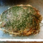 Hiroshima ya - そばW肉玉イカ天入り