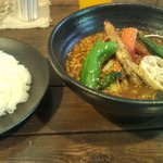 一文字カリー店 - 【2010年05月】スープカリー（ナスキーマ：＠950円）。