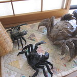 飴源 - あ、ツガニの置物！