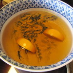 飴源 - ツガニ用のフィンガーボール(茶で手を洗います)