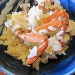 飴源 - もう食べられない、と言いつつ食べてしまう、かにめし