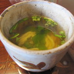 飴源 - 白魚のスープ