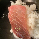 日本料理 吉水 - 子供が残したご飯に乗せて～①