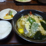Chikutei - 天ぷらきしめん定食