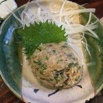 Jidori Sumibi Kushiyaki Chintara - 鶏のつみれ？