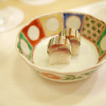 赤坂 詠月 - 釧路の新秋刀魚の小袖寿司（こそでずし）