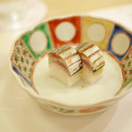 赤坂 詠月 - 釧路の新秋刀魚の小袖寿司（こそでずし）