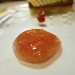 シェ松尾・松濤レストラン - ペリゴール産フォワグラとイチジクのガトー仕立て