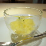 シェ松尾・松濤レストラン - パイナップルのシャーベット