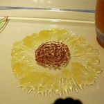 シェ松尾・松濤レストラン - 本日のデザート(ヒマワリ)