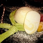 カラオケパセラ - 期間限定・白の魔鏡水晶アイス饅頭（パセラ御徒町）