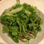 ビストロタツミ - パクチーサラダ