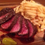 夏の蝦夷鹿でステッキフリット