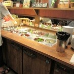 Suteki Gasuto - サラダ、ライス、カレー、パン食べ放題