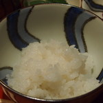 草喰 なかひがし - おくどさんの土鍋で炊いた　ごはん