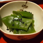 草喰 なかひがし - モロッコインゲンのおひたし