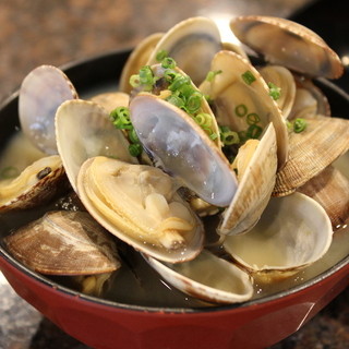 Very popular! clam soup