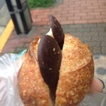 ル・ルソール - 2015年7月：ショコラ55(\190)…薄いチョコレートはパリッパリで美味しいです(*^^*)