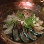 Baru Comodo - 鮮魚のカルパッチョ盛り合わせ￥９８０