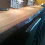 世界一暇なラーメン屋 - カウンター席