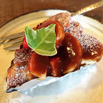 オカフェ - チョコバナナタルト