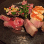 AC上石神井 - お肉の前菜盛り合わせ 1100円