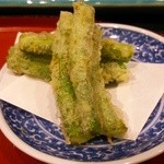 天ぷら わかやま - サヤエンドウ