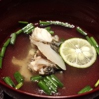日本橋逢坂 - スズキお吸い物