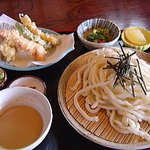 田舎うどん てつ - 2006年5月　天ぷら付き特だれうどん