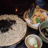 日本橋 やぶ久 - 春に食べた秋の季節の天ざる