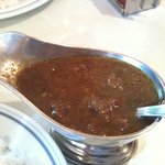 印度カレー - カレーは別盛り