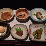 2015年 8月 今宵の御通しセット