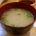 とんかつ 武蔵 - 味噌汁