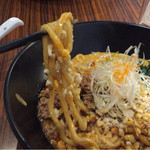 こんな感じ、太麺です！