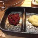 炭火焼肉ホルモン 徳臓 - 2015.8. 気にせず薬味