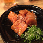 炭火焼肉ホルモン 徳臓 - 2015.8. 上ミノハーフ