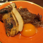 鳥茂 - 松茸と和牛サーロインのすき焼き1