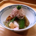 懐石 小室 - 海老、レンコンなど