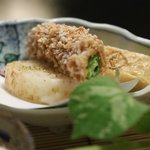 とうふ屋うかい - おくらあげ、やまいも、玉