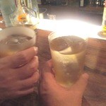 バーアルディ - ファミ蔵＆ファミ吉本日3度目の乾杯！