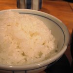 神田 わだつみ - ご飯のアップ