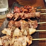 Izakaya Torippu - 串5種盛り合わせ