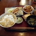 ブレーメン - 料理写真:メニューはありません。がなかなかボリューム十分！節約したいならここ、一人でやってるので少々時間がかかりますが。