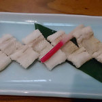 浅草 魚料理 遠州屋 - アナゴの白焼き