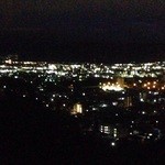 Tembou Resutoran Aoi Ginga - 窓から眺める夜景