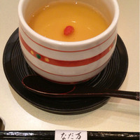 名駅なだ万茶寮 - ミニ懐石の茶碗蒸し