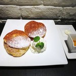 カーサ ビアンカ カフェ - リコッタチーズのパンケーキ