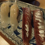 宝寿司分店 - イカとアジ