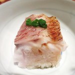 のどぐろの蒸し寿司