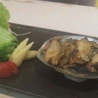 稚加榮 本店 - あわびバター焼き